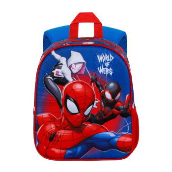 Marvel Spiderman Word 3D backpack Νηπίου 31cm