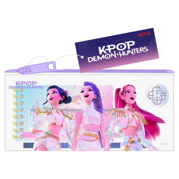 Kpop Demon Hunters Huntrix Σχολικό Σέτ Γραφικής ύλης σε Κασε