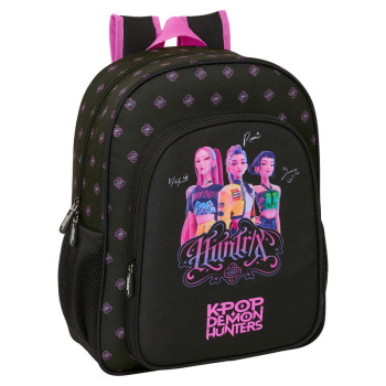 KPop Demon Hunters Negra Σχολική Τσάντα Δημοτικού 38cm