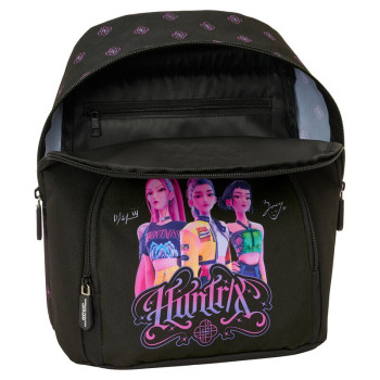 Kpop Demon Hunters Negra BackPack Βόλτας 30cm