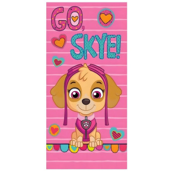 Paw Patrol beach towel microfibre 70x140cm