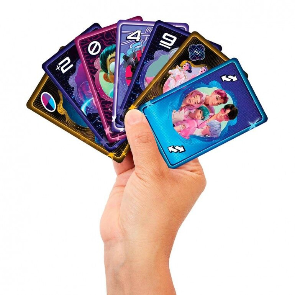 UNO K-Pop Demon Hunters card game