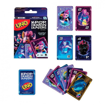 UNO K-Pop Demon Hunters card game