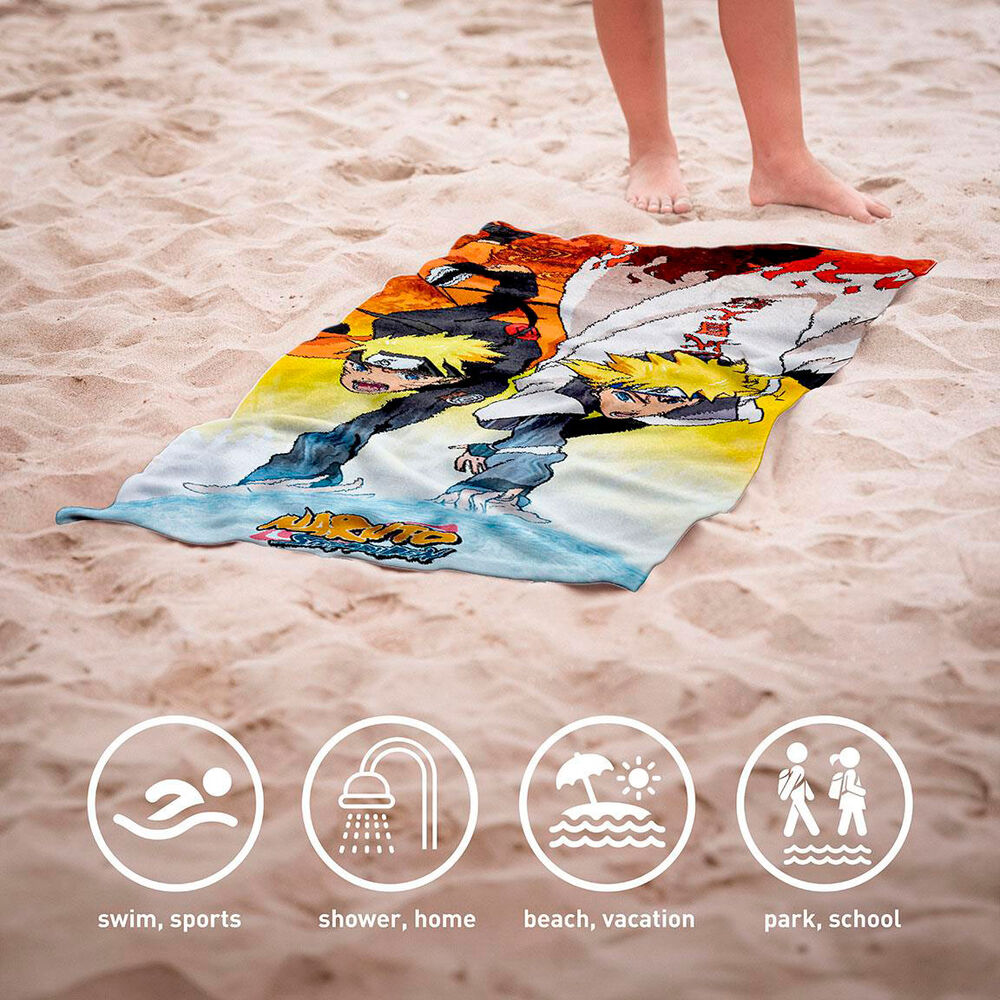 Naruto Shippuden Πετσέτα Θαλάσσης 70x140cm cotton