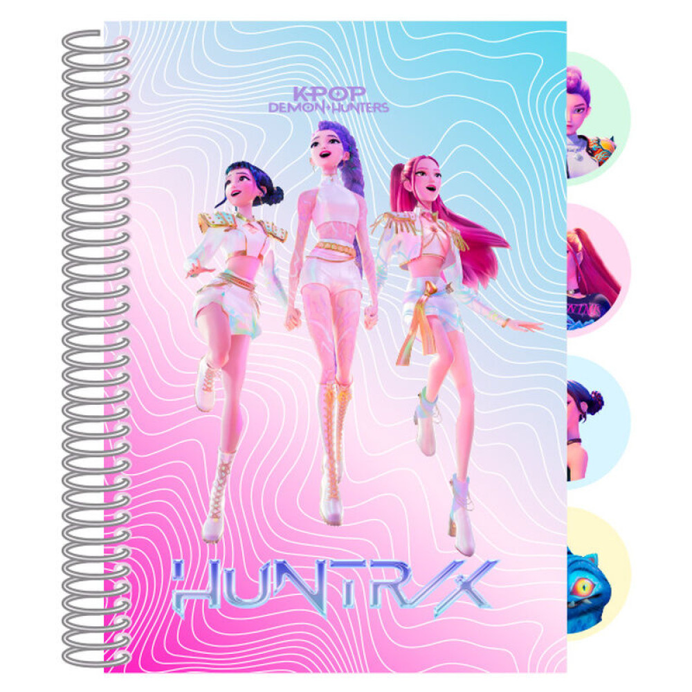 Demon Hunters Kpop A6 Σημειωματάριο 10.5 x 14.8 cm