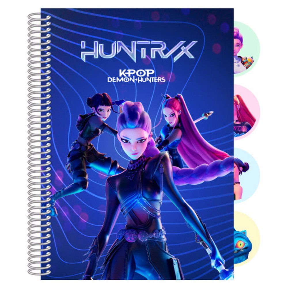 Demon Hunters Kpop A5 Σημειωματάριο 14.8 x 21 cm