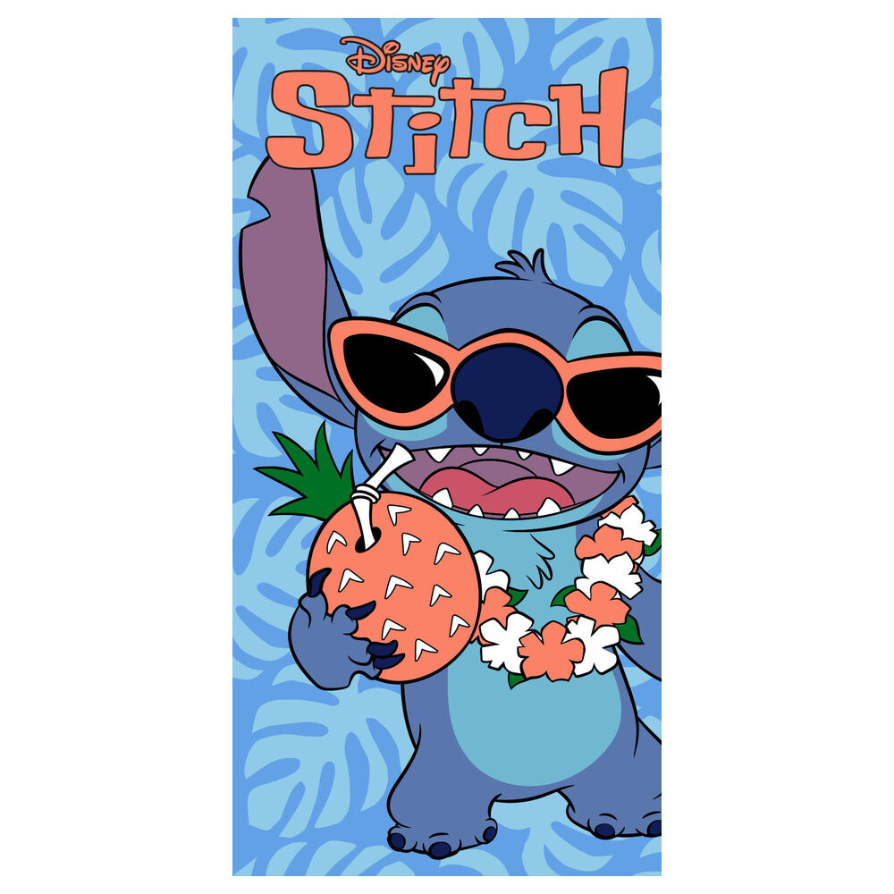 Disney Stitch microfibre beach towel (Fast Dry)