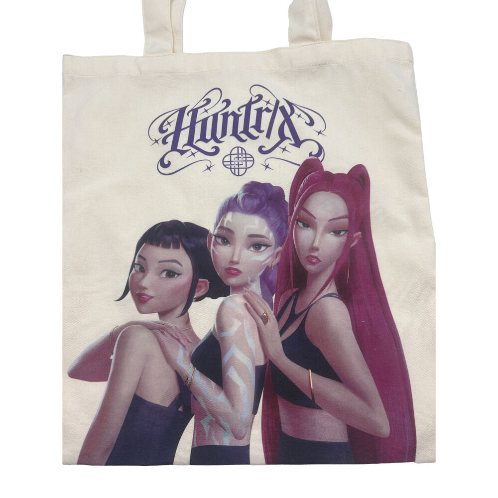 K-Pop Demon Hunters tote-shopping bag