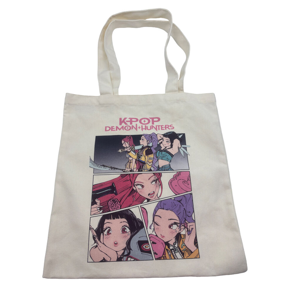 K-Pop Demon Hunters tote-shopping bag