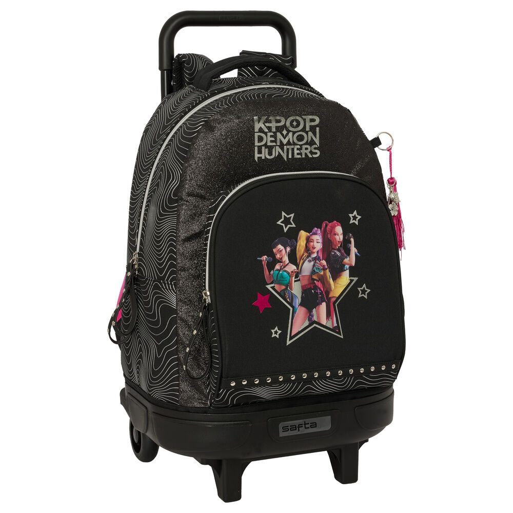 Demon Hunters Kpop Energy Compact trolley  Σχολική Τσάντα Δημοτικού 45cm