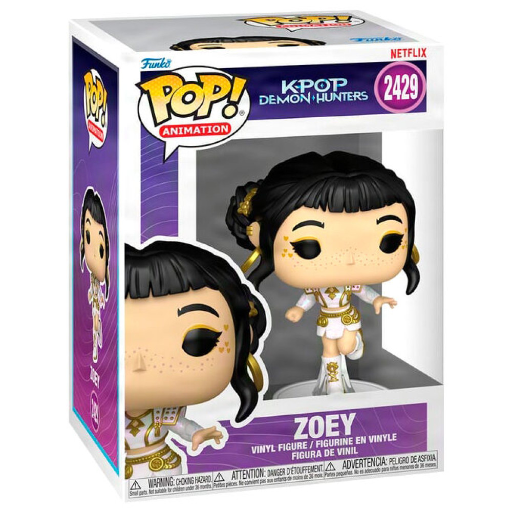 FUNKO POP Kpop Huntrix Demon Hunters Zoey