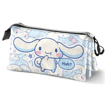 Hello Kitty Cinnamoroll Κασετίνα με 3 Θήκες