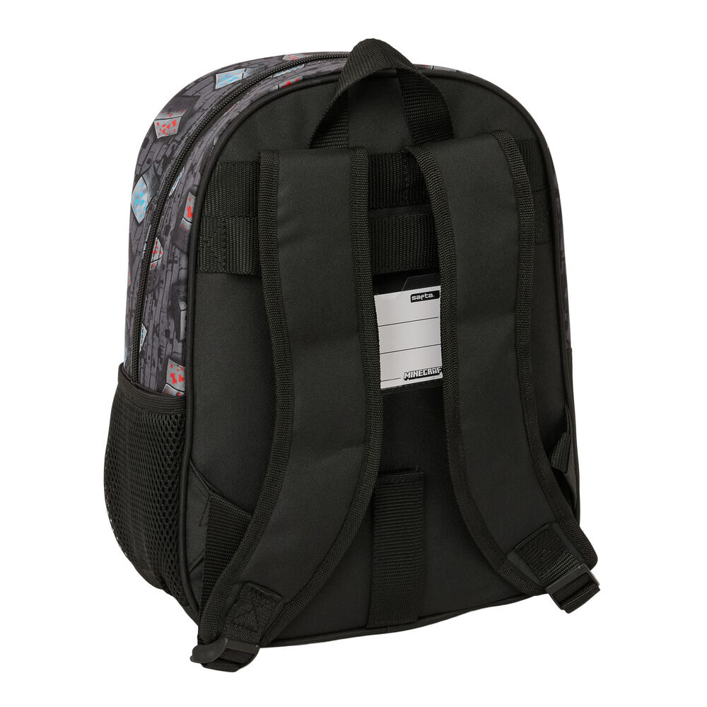 Minecraft Graffiti adaptable backpack 34cm