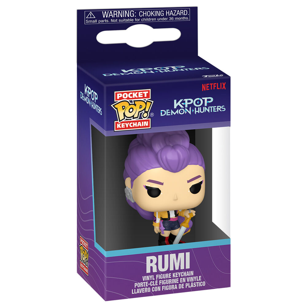 FUNKO Pocket POP Keychain KPop Demon Hunters Rumi
