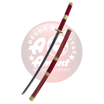 One Piece Katana Replica Roronoa Zoro Sandai Kitetsu 103 cm