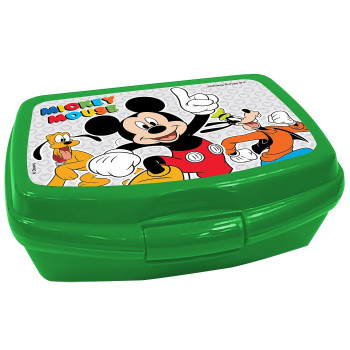 Disney Mickey Mouse Πλαστικό Δοχείο Φαγητού 600ml 16,5x12,5x