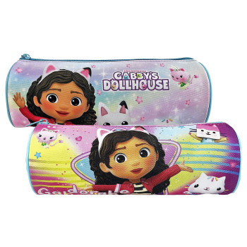  Gabby's Dollhouse Κασετίνα Βαρελάκι 23x8cm