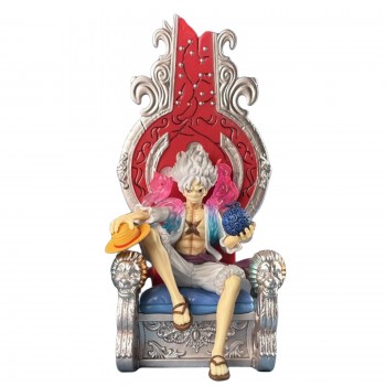 Action Φιγούρα Throne Luffy Gear Five One Piece 32cm