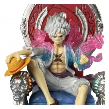 Action Φιγούρα Throne Luffy Gear Five One Piece 32cm