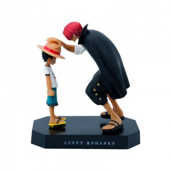 Action Φιγούρα Luffy - Shanks One Piece 17cm