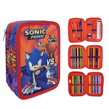 Sonic Τριπλή Κασετίνα Γεμάτη