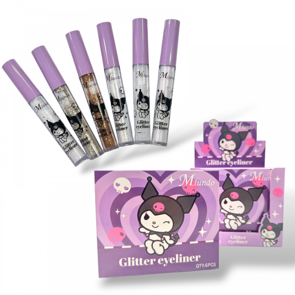 Glitter Eyeliner Kuromi 