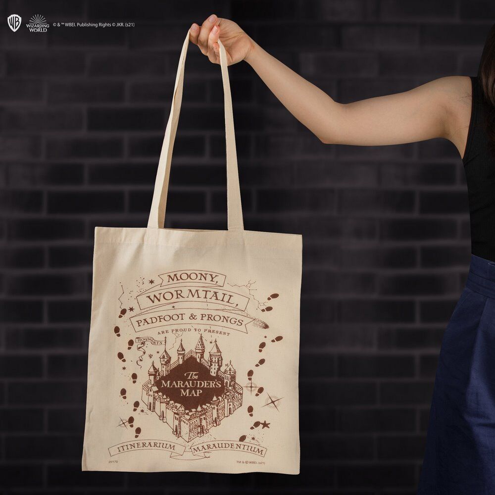 Harry Potter shopping bag Marauder Map