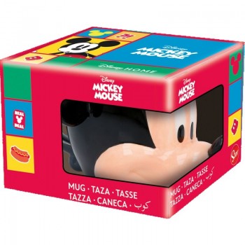 Disney Mickey Head Κούπα Κεραμική 3D 360ml