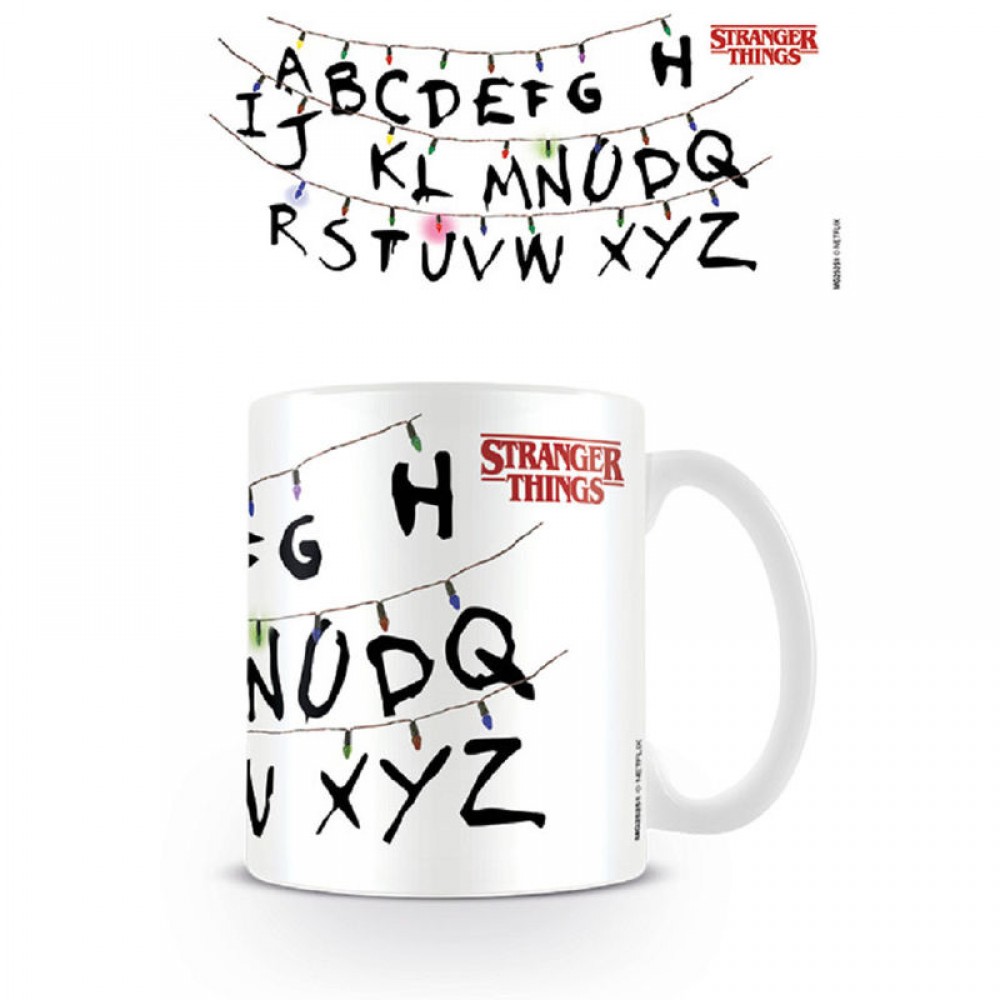 PYR - Stranger Things Alphabet Κούπα 315ml