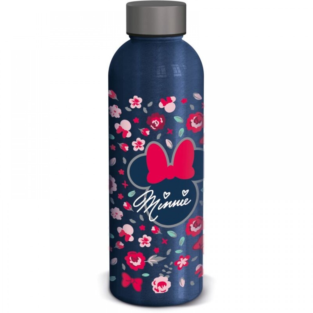 Metal Bottle Minnie Mouse Flowers 755 ml