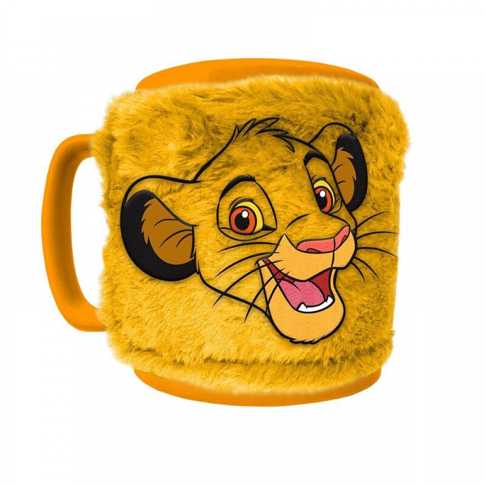 Lion King Κούπα με Γουνάκι 440ml 