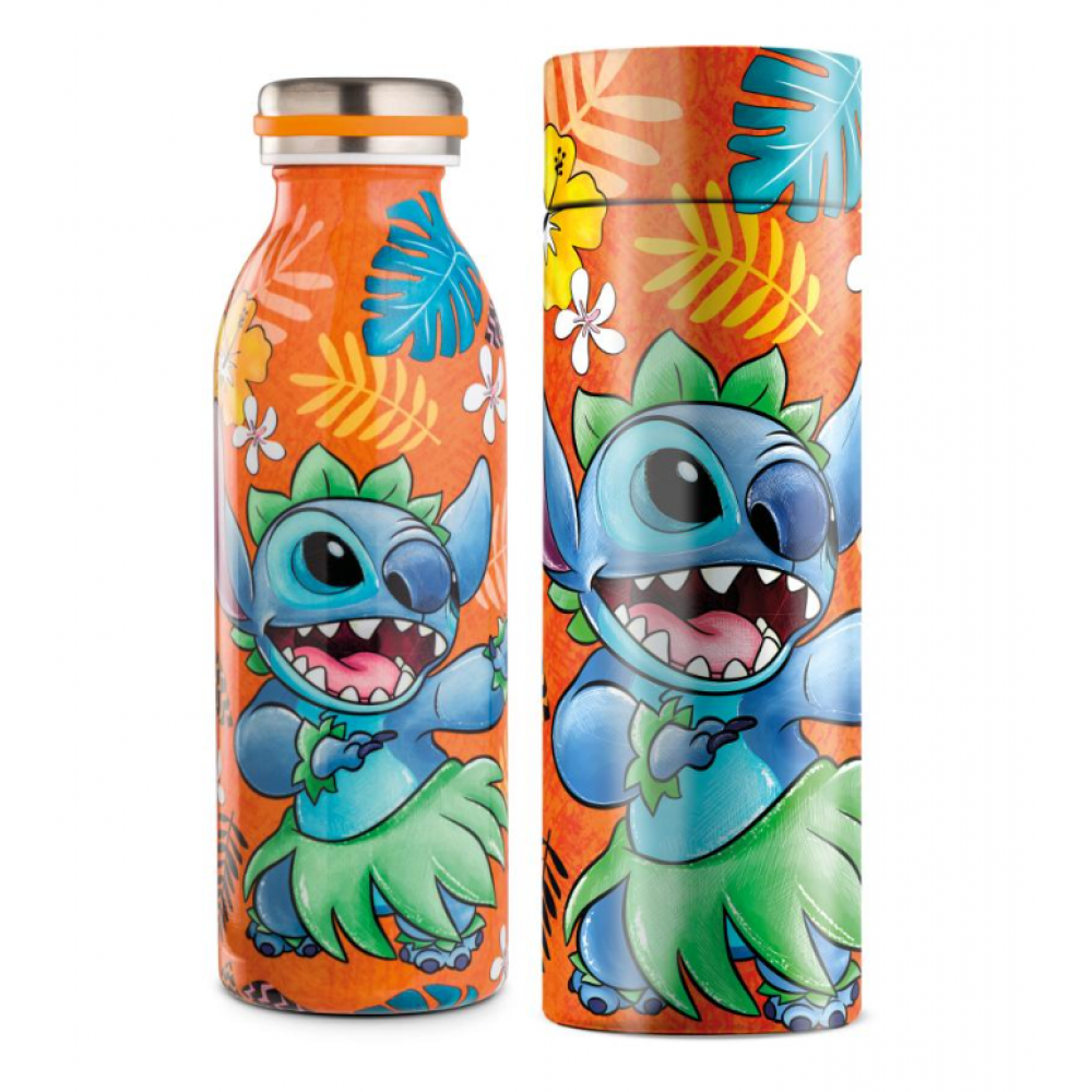 Lilo & Stitch Water Bottle Stitch Orange 500ml