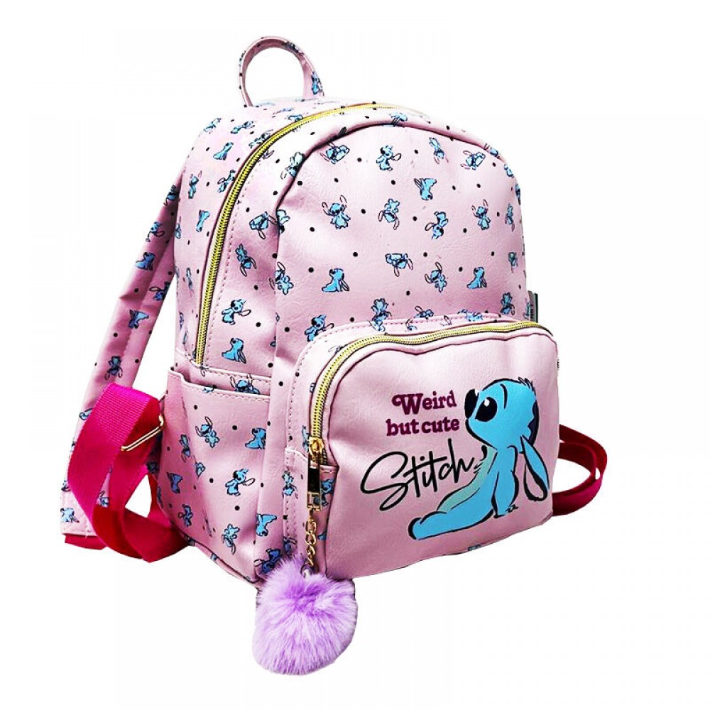 Weird but cute Stitch Mini Backpack 25 cm