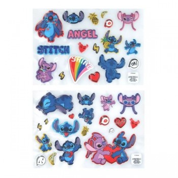 Stitch Puffy Gadget Decals 21 x 15 cm