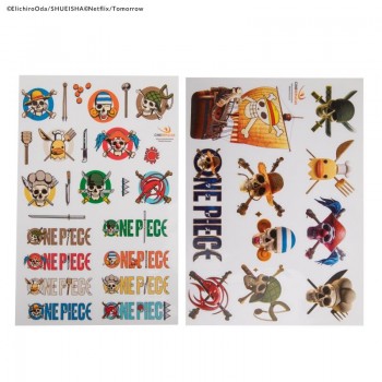 Set of 36 stickers One Piece Icons and Logost