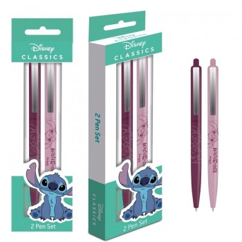 Στυλό Lilo and Stitch (Watercolur) Set 2 τμχ