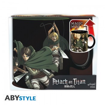 Attack on Titan Eren HeatChange Κούπα 460ml