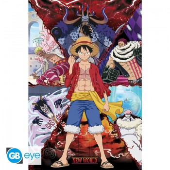 ONE PIECE Αφίσα-Poster Poster Maxi 91.5x61 - Luffy vs New Wo