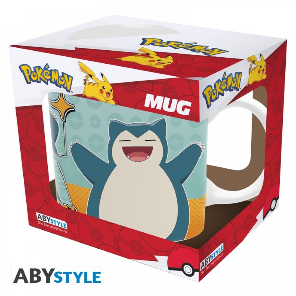 Pokemon Snorlax Comic Mug 320 ml