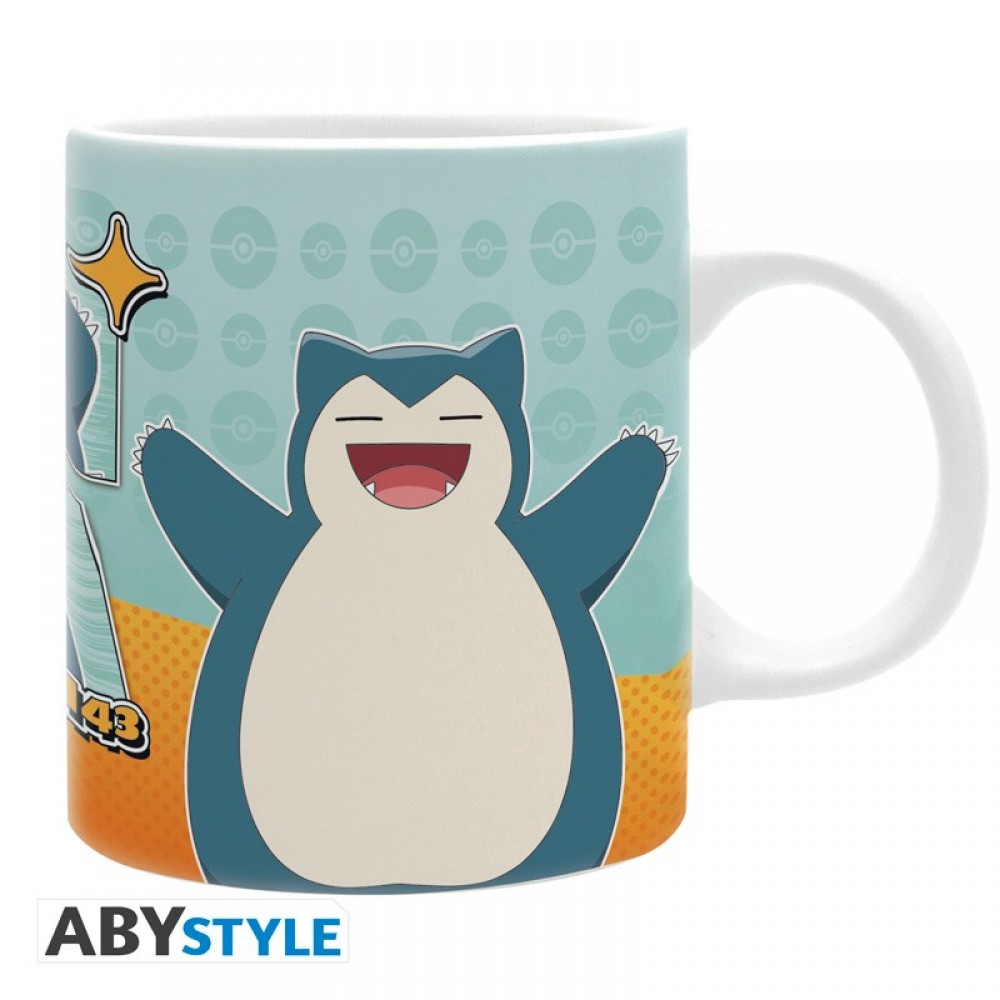 Pokemon Snorlax Comic Mug 320 ml
