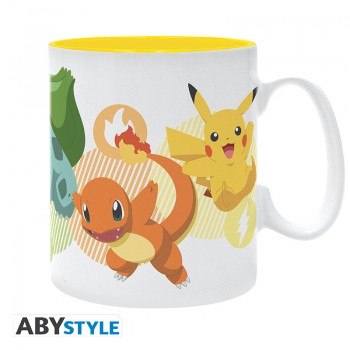 Κούπα Pokemon Pikachu and starters 460 ml