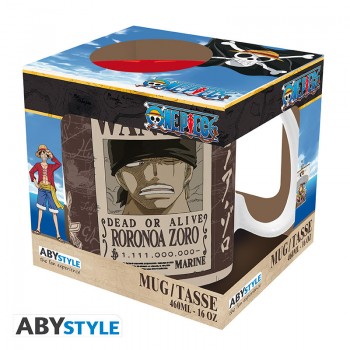 One Piece Zoro Wanted Κούπα 460 ml