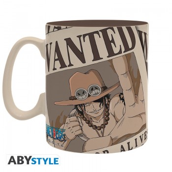 One Piece Wanted Ace Κούπα 460 ml