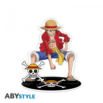 One Piece Σετ Δώρου με Κούπα 320ml + Acryl® + Postcards "Luffy"