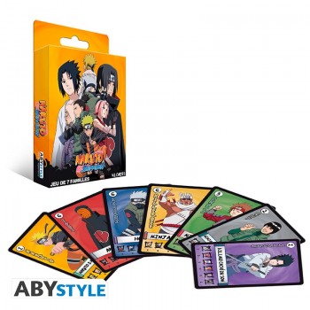 Naruto Shippuden Happy Families card game