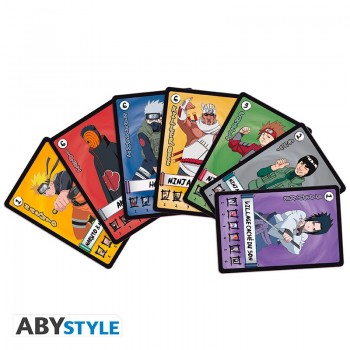 Naruto Shippuden Happy Families card game