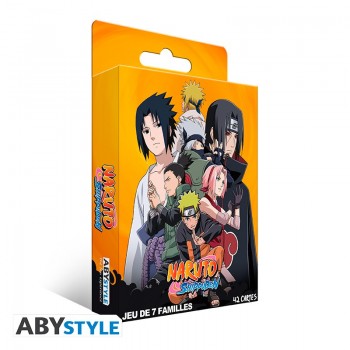 Naruto Shippuden Happy Families card game