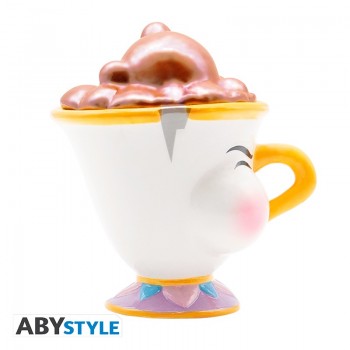 The Beauty & the Beast Chip with bubbles 3D Mug 350ml