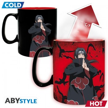 NARUTO SHIPPUDEN  Κούπα 460ml+Coaster Akatsuki