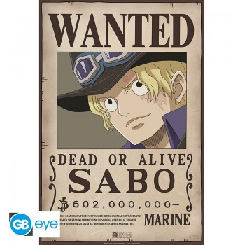 ONE PIECE Αφίσα-Poster Wanted Sabo(52x35cm)